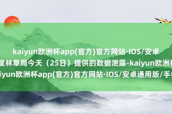 kaiyun欧洲杯app(官方)官方网站·IOS/安卓通用版/手机APP下载国度林草局今天（25日）提供的数据泄露-kaiyun欧洲杯app(官方)官方网站·IOS/安卓通用版/手机APP下载