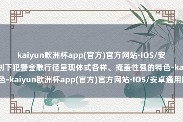 kaiyun欧洲杯app(官方)官方网站·IOS/安卓通用版/手机APP下载刻下犯警金融行径呈现体式各样、掩盖性强的特色-kaiyun欧洲杯app(官方)官方网站·IOS/安卓通用版/手机APP下载