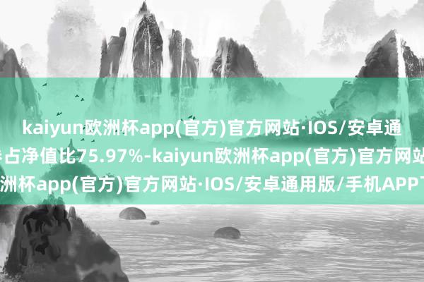 kaiyun欧洲杯app(官方)官方网站·IOS/安卓通用版/手机APP下载债券占净值比75.97%-kaiyun欧洲杯app(官方)官方网站·IOS/安卓通用版/手机APP下载