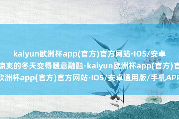 kaiyun欧洲杯app(官方)官方网站·IOS/安卓通用版/手机APP下载让凉爽的冬天变得暖意融融-kaiyun欧洲杯app(官方)官方网站·IOS/安卓通用版/手机APP下载