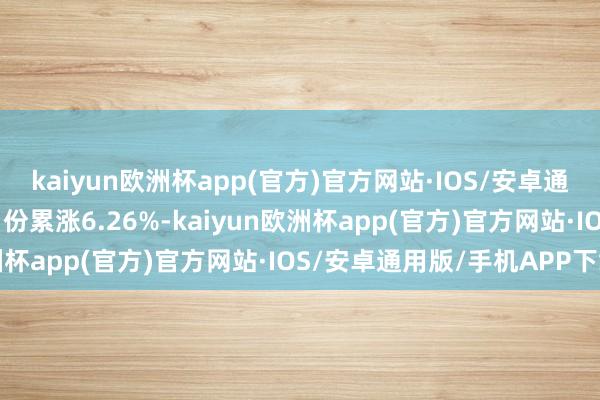 kaiyun欧洲杯app(官方)官方网站·IOS/安卓通用版/手机APP下载1月份累涨6.26%-kaiyun欧洲杯app(官方)官方网站·IOS/安卓通用版/手机APP下载