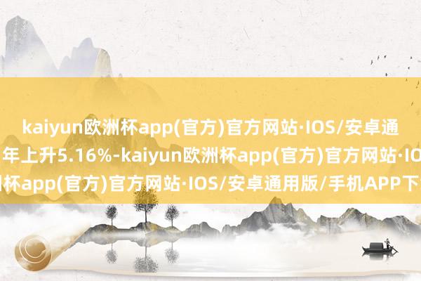 kaiyun欧洲杯app(官方)官方网站·IOS/安卓通用版/手机APP下载近1年上升5.16%-kaiyun欧洲杯app(官方)官方网站·IOS/安卓通用版/手机APP下载