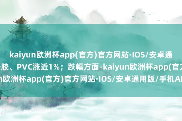 kaiyun欧洲杯app(官方)官方网站·IOS/安卓通用版/手机APP下载20号胶、PVC涨近1%；跌幅方面-kaiyun欧洲杯app(官方)官方网站·IOS/安卓通用版/手机APP下载