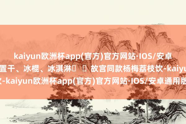 kaiyun欧洲杯app(官方)官方网站·IOS/安卓通用版/手机APP下载制放置干、冰棍、冰淇淋� �故宫同款杨梅荔枝饮-kaiyun欧洲杯app(官方)官方网站·IOS/安卓通用版/手机APP下载